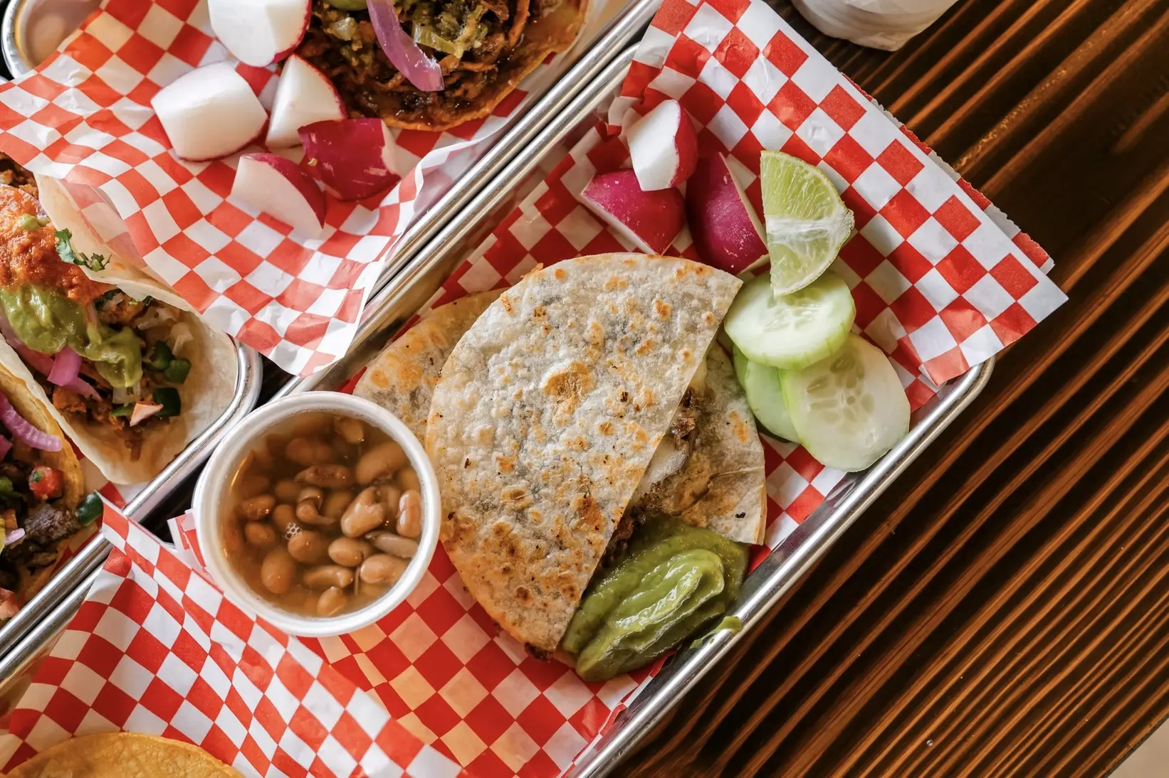 Quesadilla plate